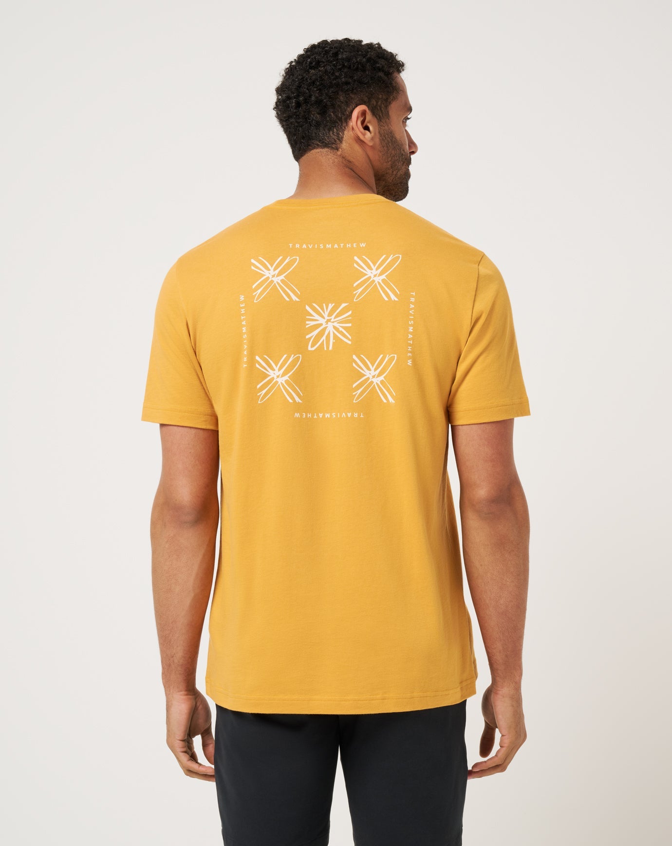 Crosscheck Tee Men/Spruce Yellow
