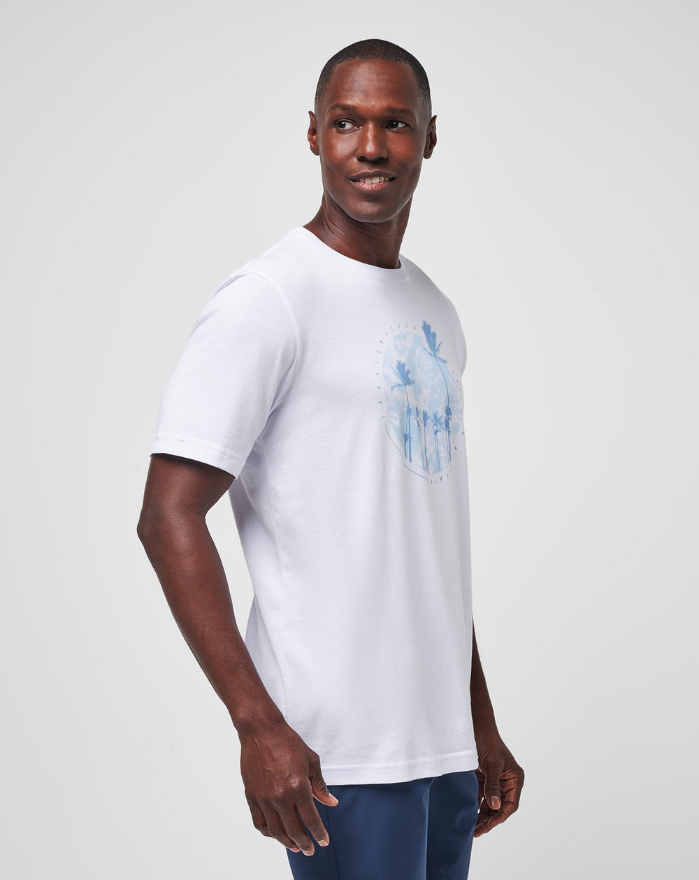 Foam Paths Tee Men/White