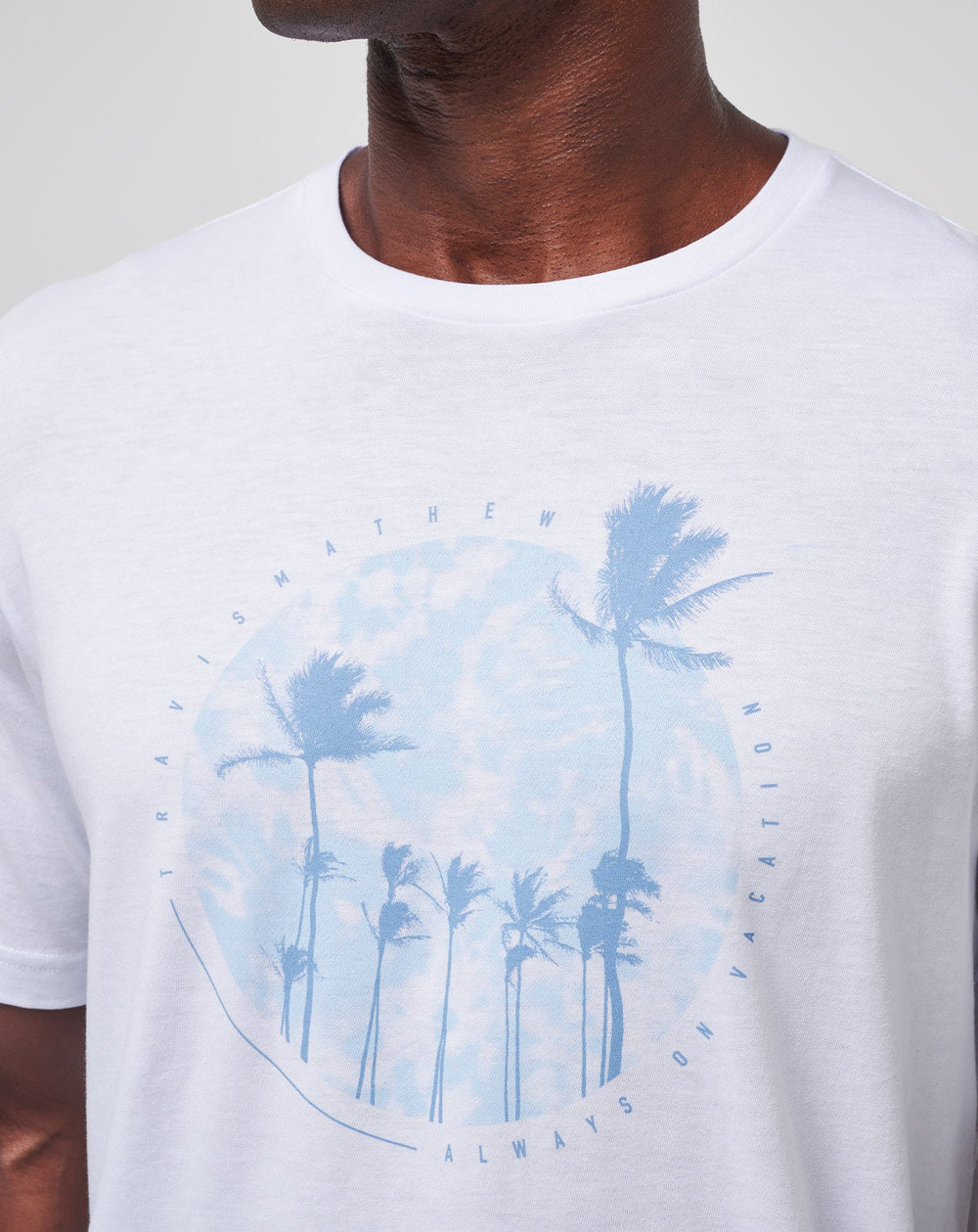 Foam Paths Tee Men/White