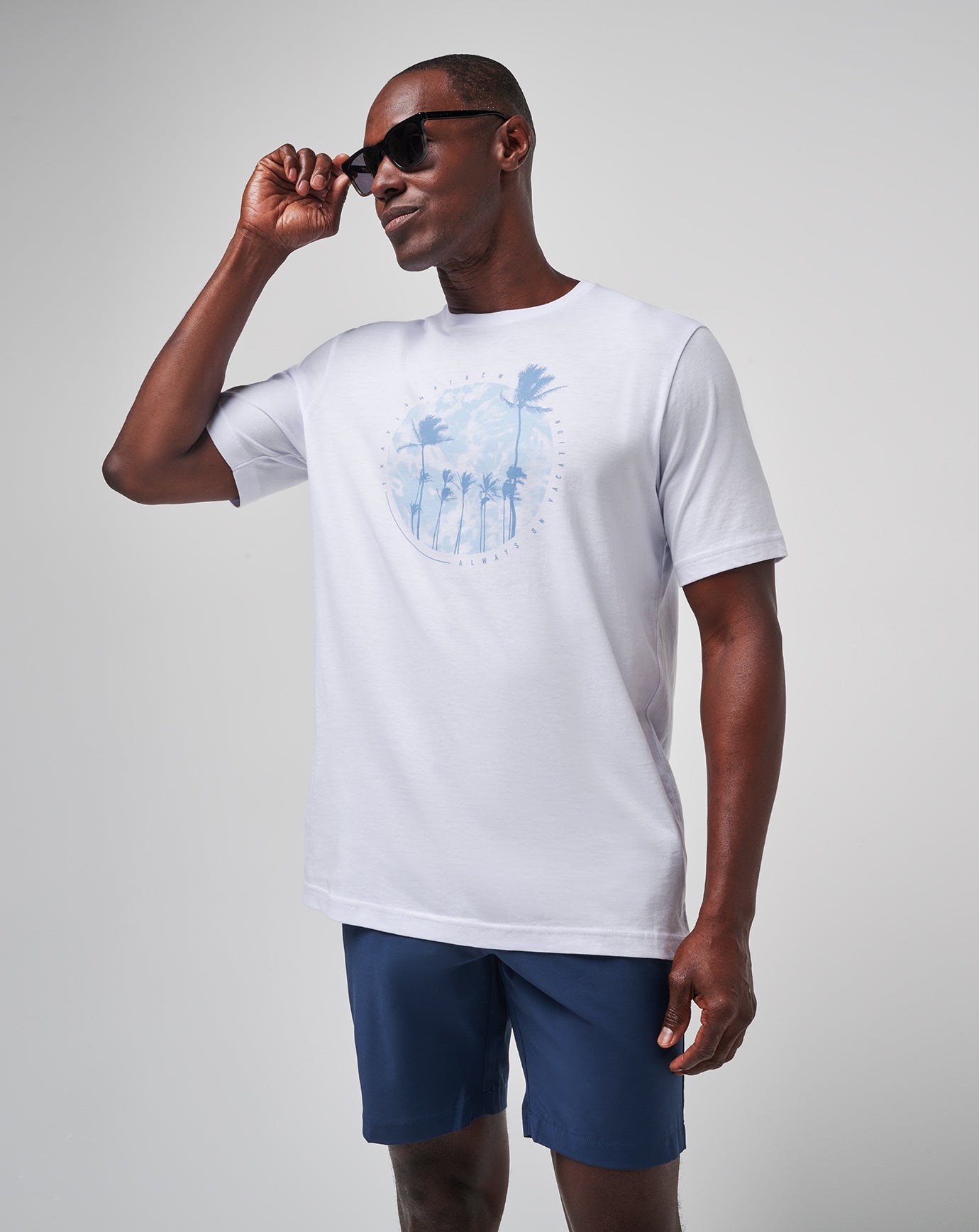 Foam Paths Tee Men/White