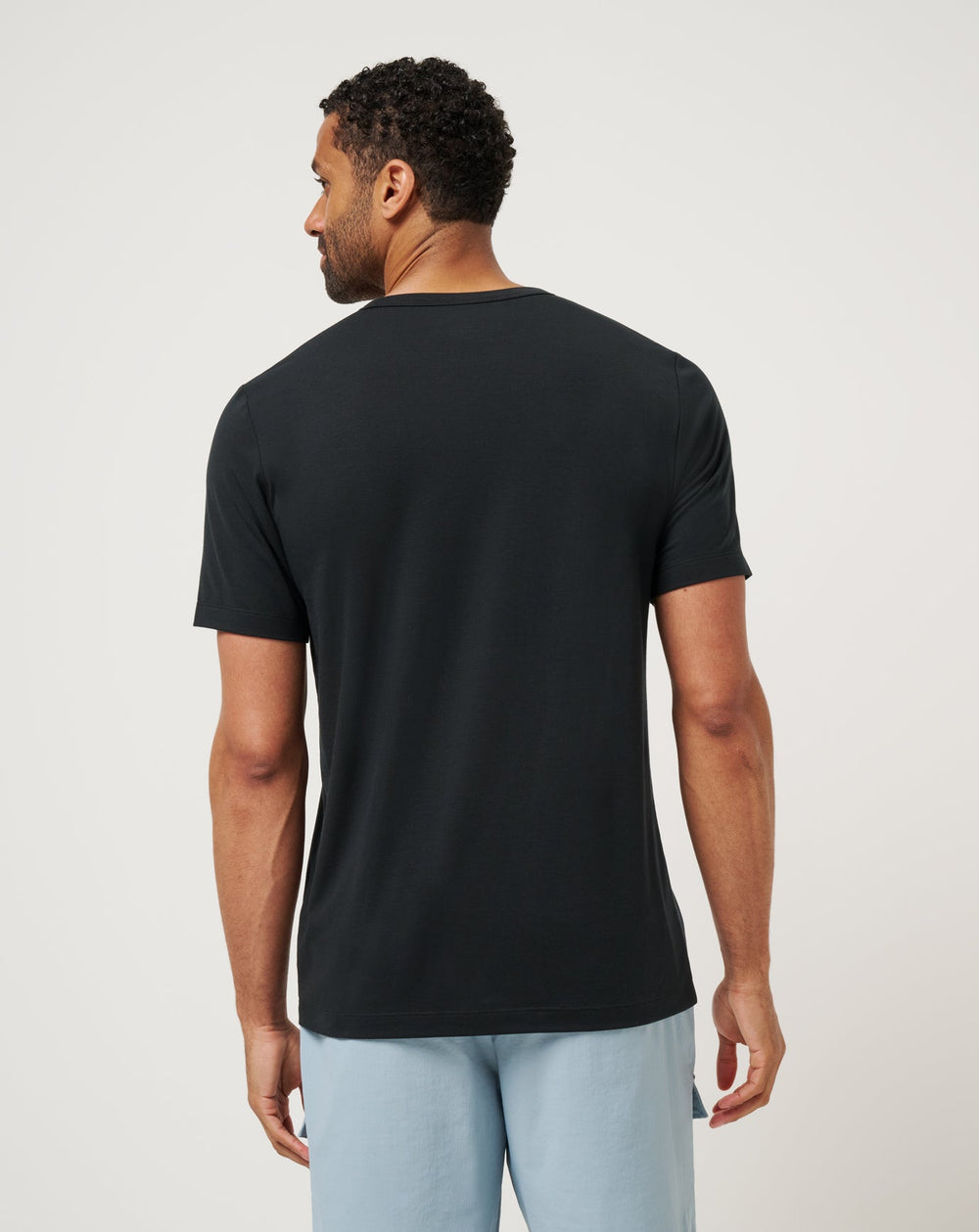 Long Holiday Tee Men/Black