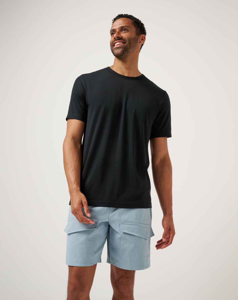 Long Holiday Tee Men/Black
