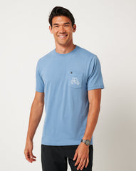 Lost Mapes Pocket Tee Men/Pacific Coast