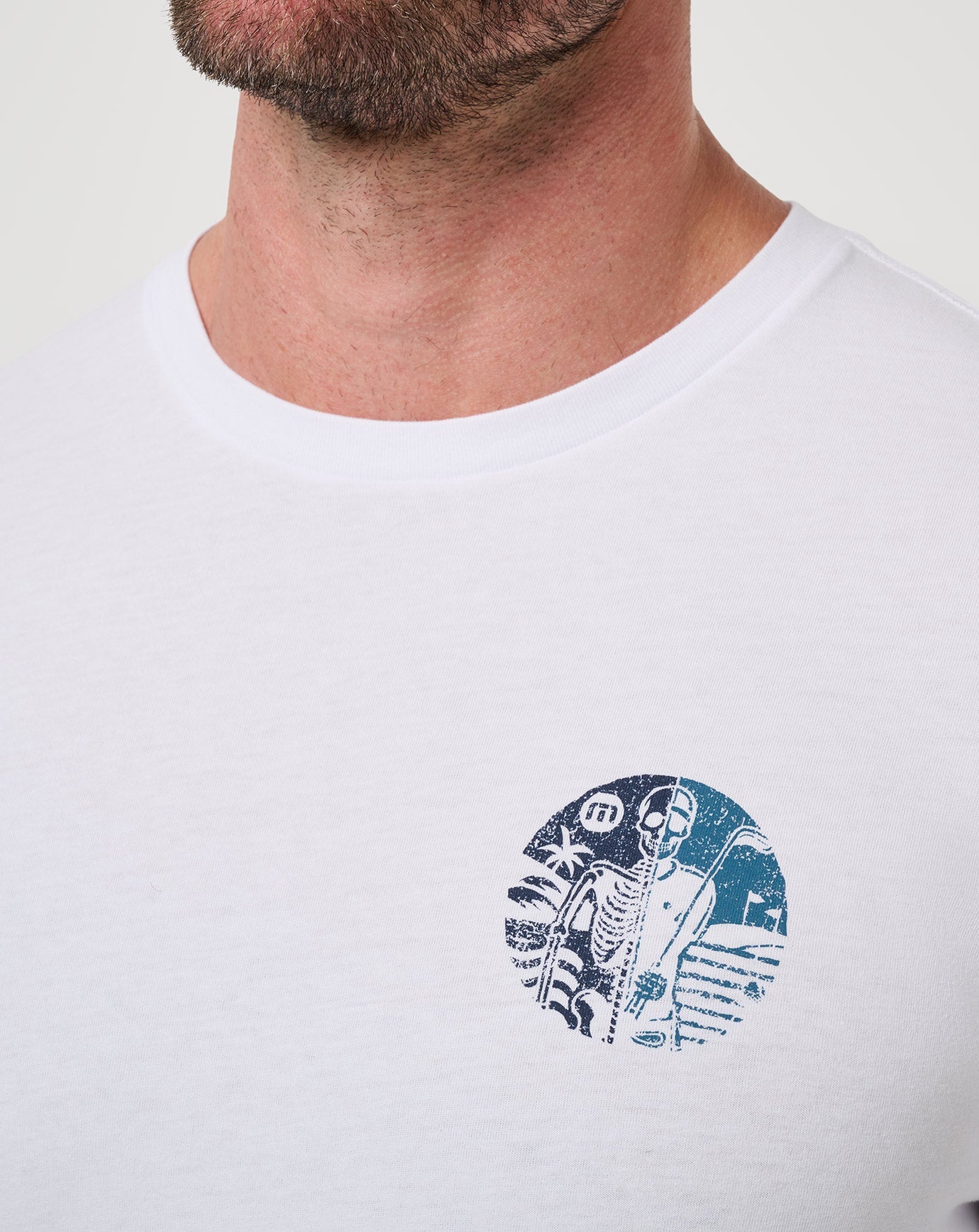Switch Stance Tee Men|New/White