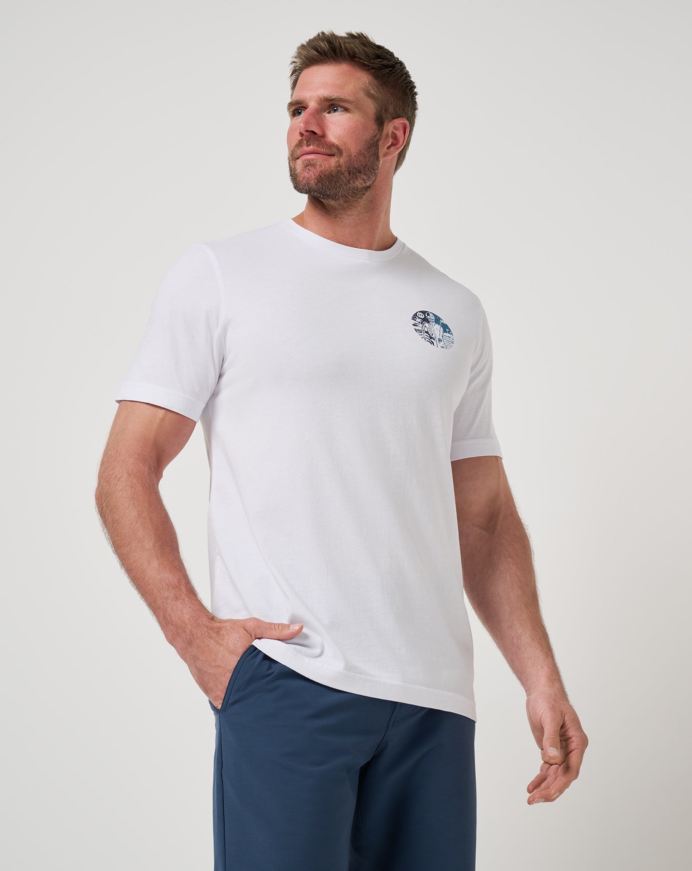 Switch Stance Tee Men|New/White