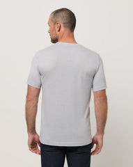 Short Layover Tee Men/Heather Light Grey