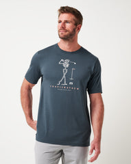 Lost Swing Tee Men/Mood Indigo/Vintage Indigo