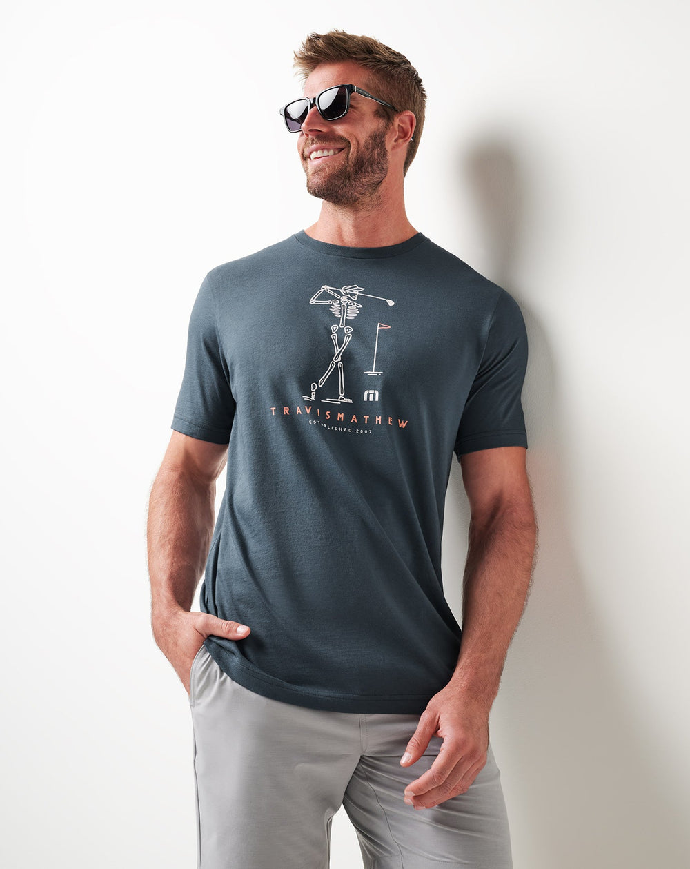 Lost Swing Tee Men/Mood Indigo/Vintage Indigo