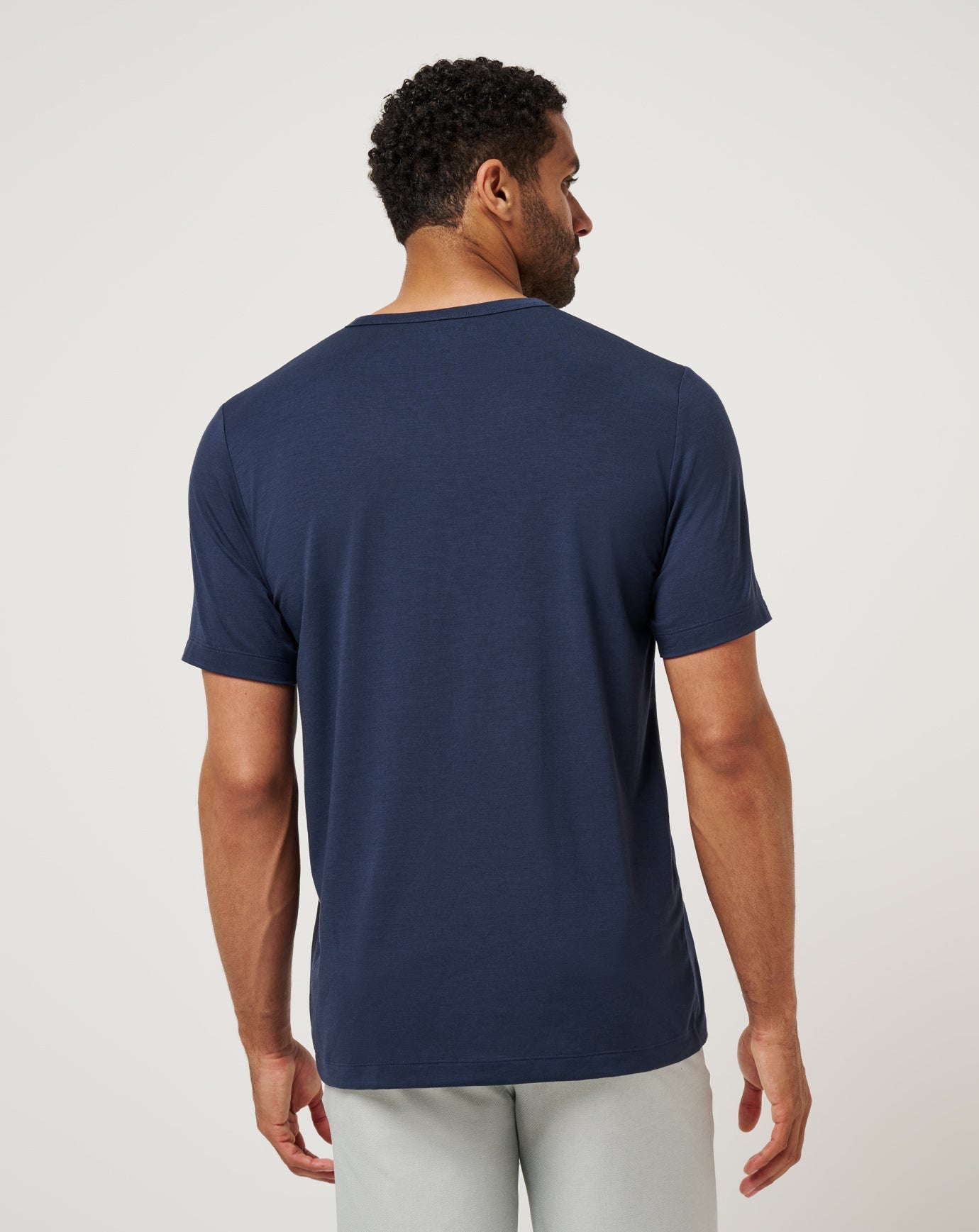 Long Holiday Tee Men/Total Eclipse
