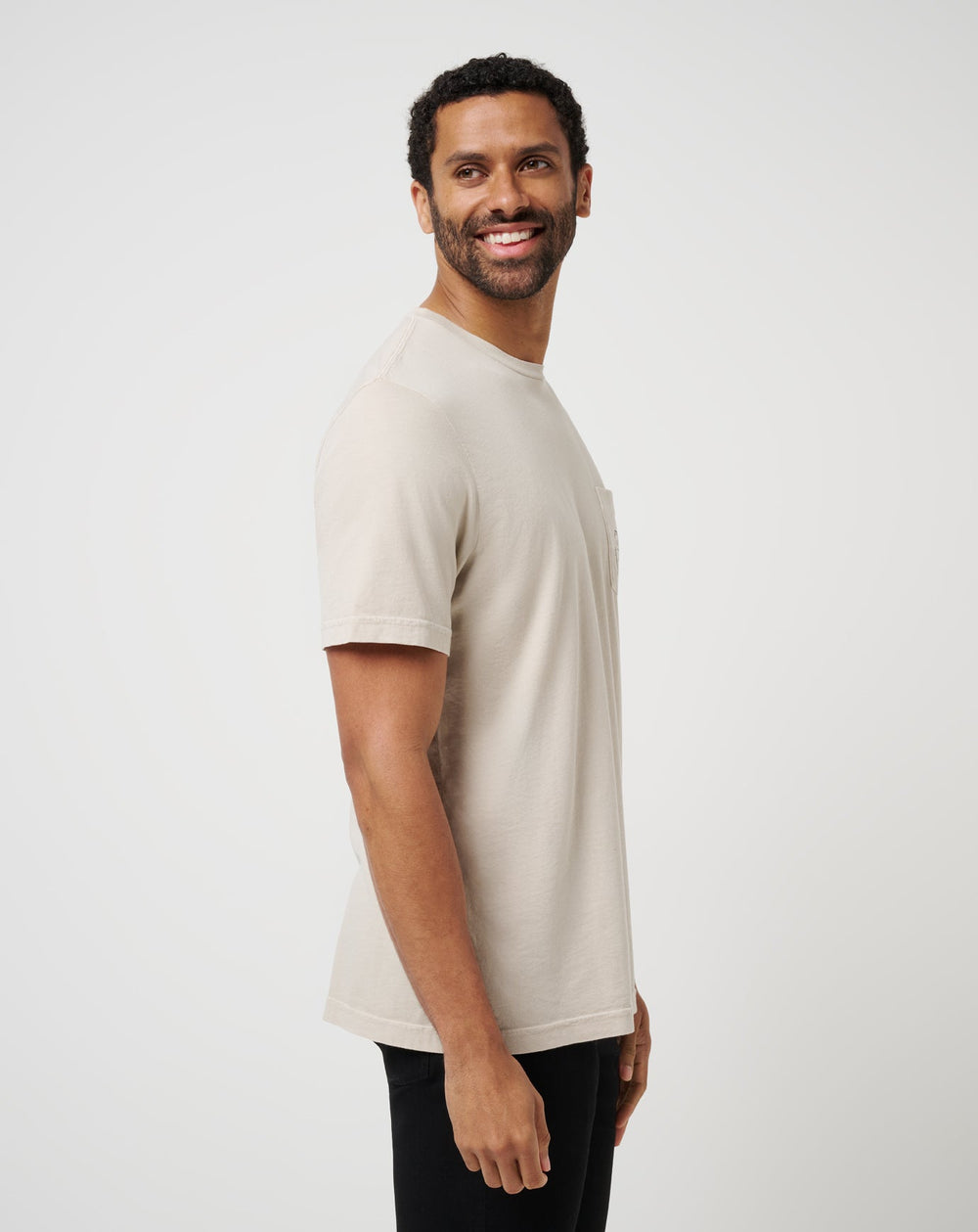 Face Off Tee Men|New/Italian Sand