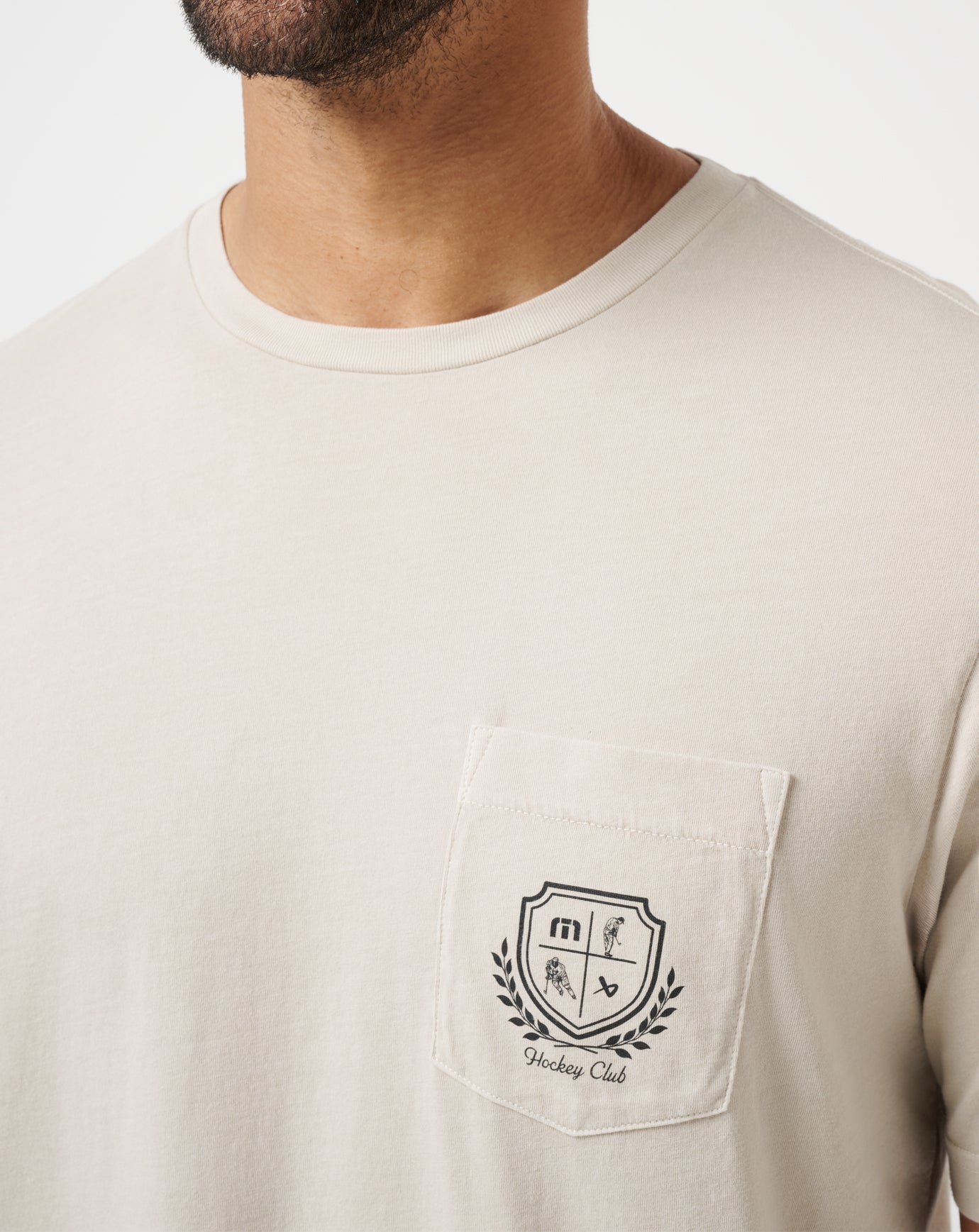 Face Off Tee Men|New/Italian Sand