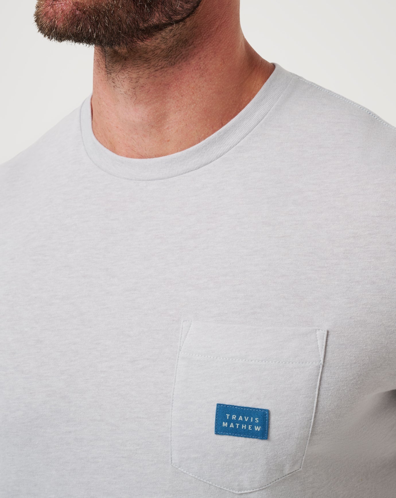 Travel Diary Tee Men/Heather Light Grey