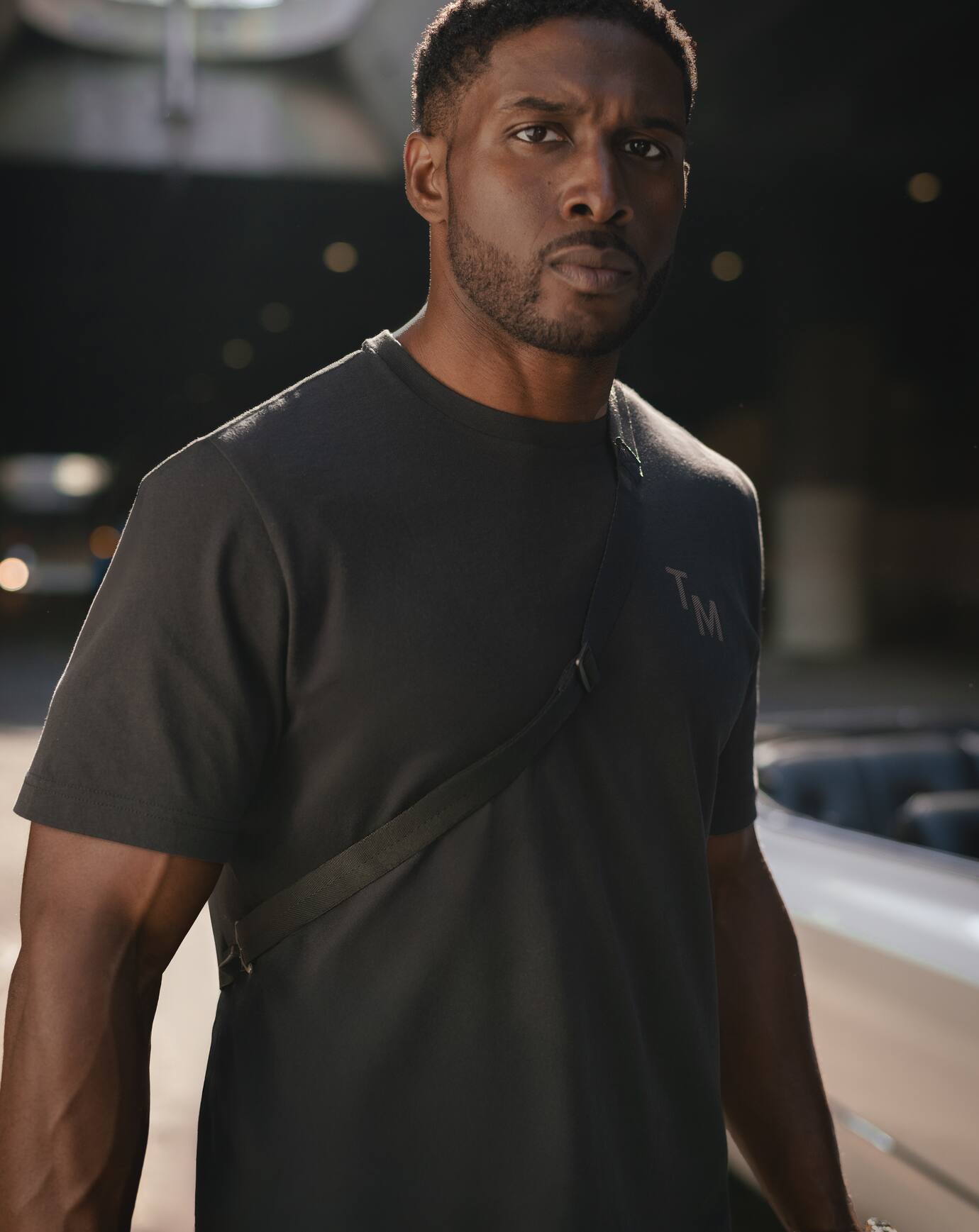End Around Tee Men|New/Black