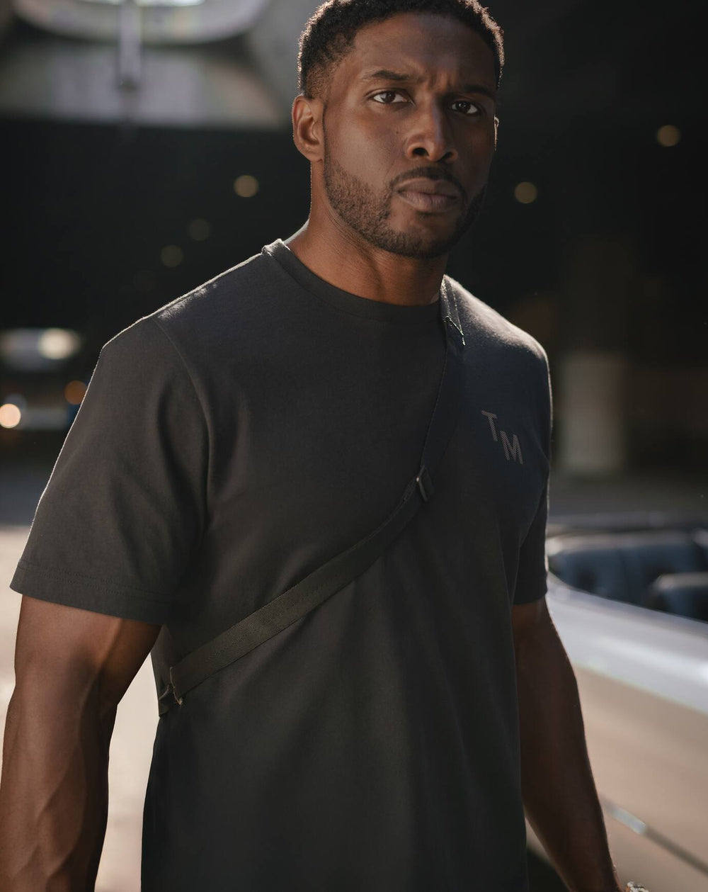End Around Tee Men|New/Black