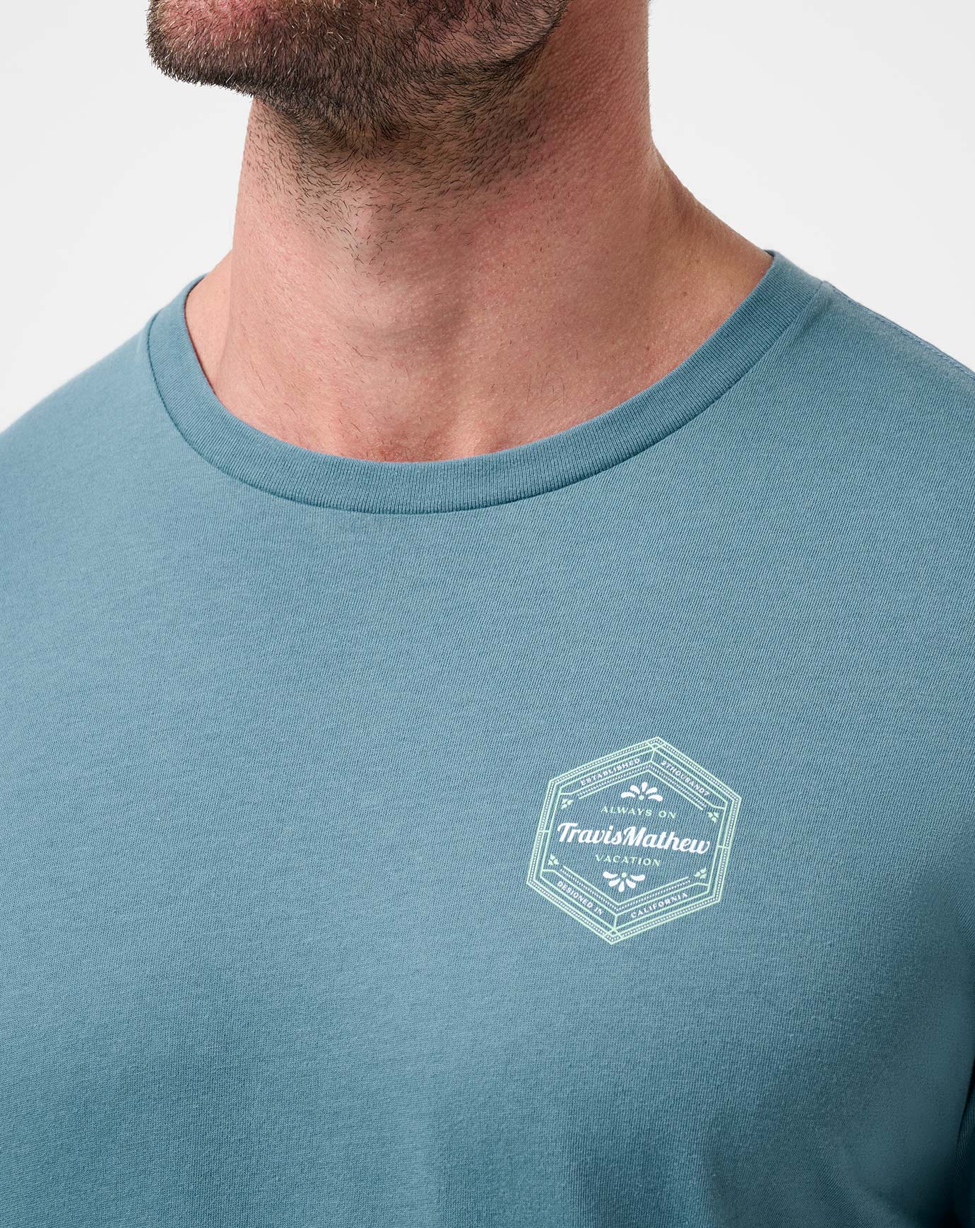 Maximum Stay Tee Men/Captains Blue