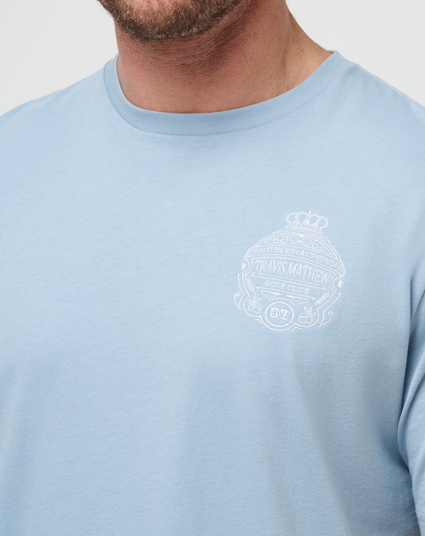 Name Association Tee Men/Dusty Blue
