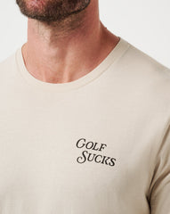 Course Rules Tee Men/Italian Sand