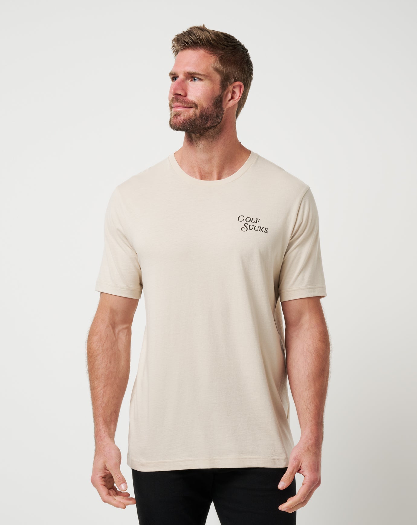 Course Rules Tee Men/Italian Sand