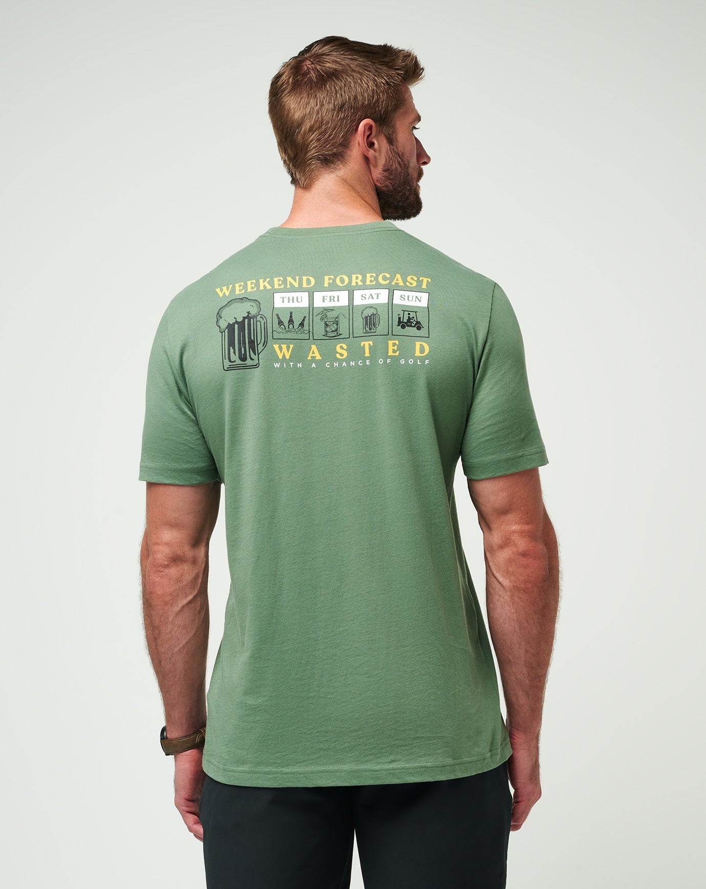 Beer Happy Tee Men/Laurel
