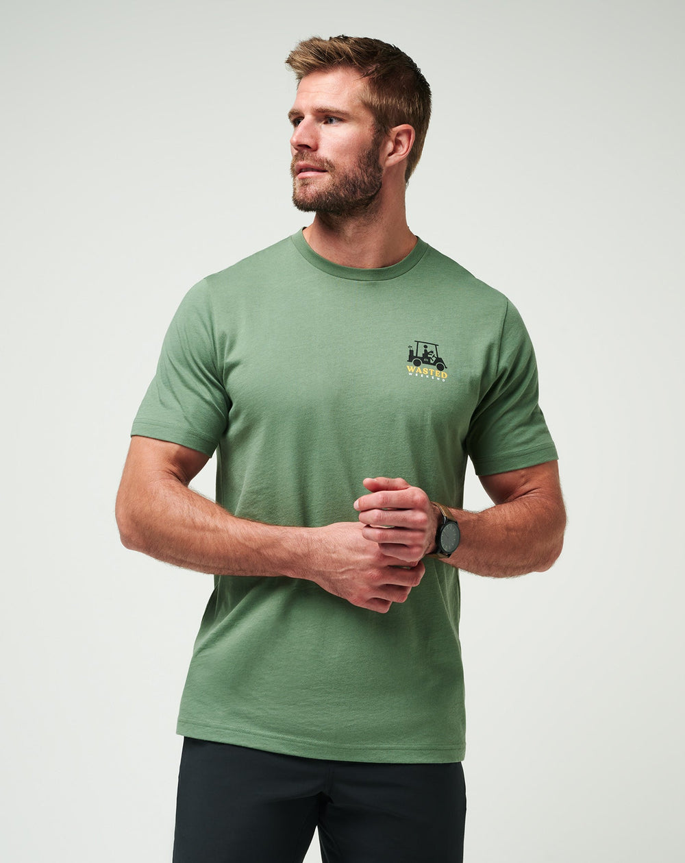 Beer Happy Tee Men/Laurel