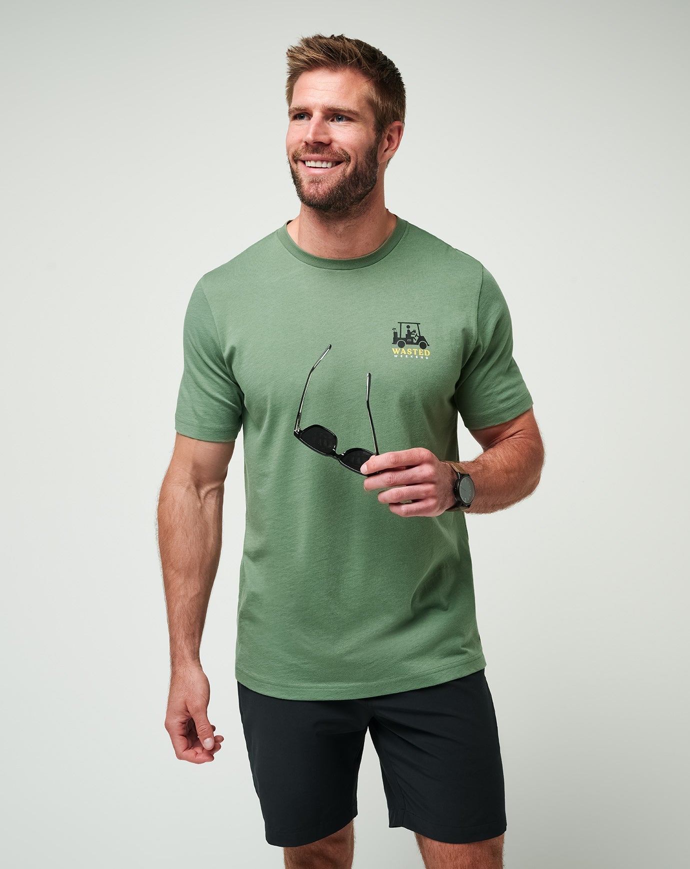 Beer Happy Tee Men/Laurel