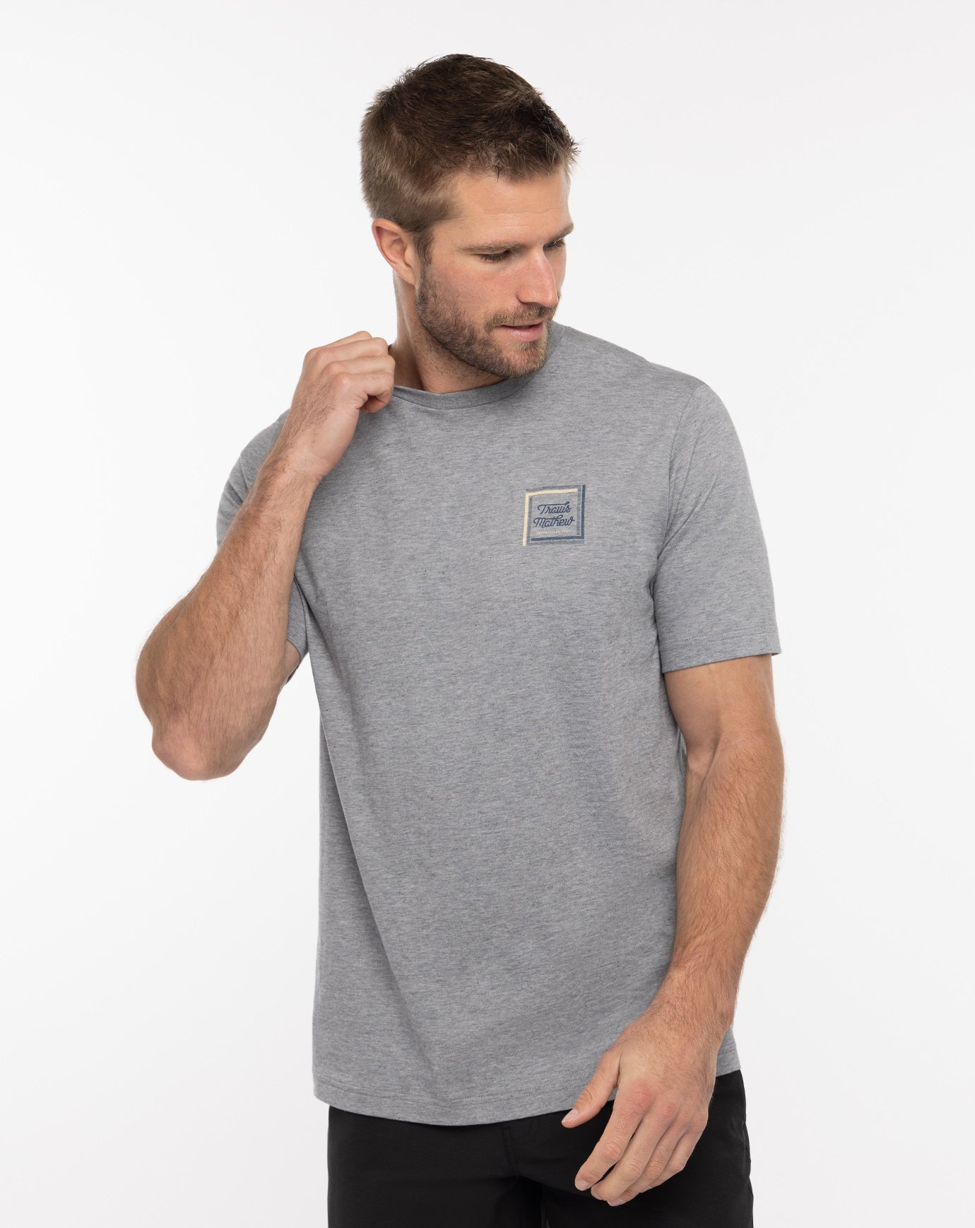 Riviera Maya Tee Men/Heather Grey