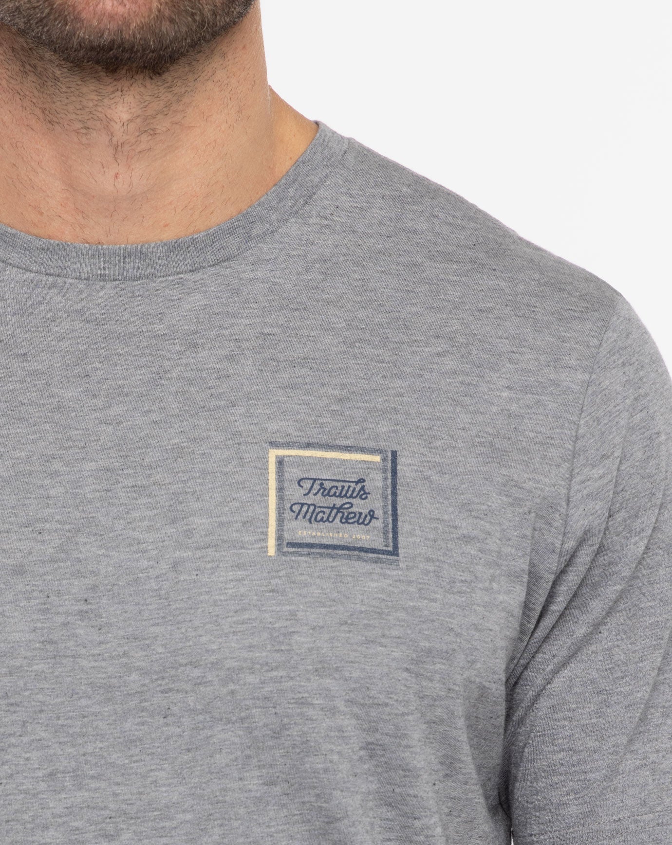 Riviera Maya Tee Men/Heather Grey