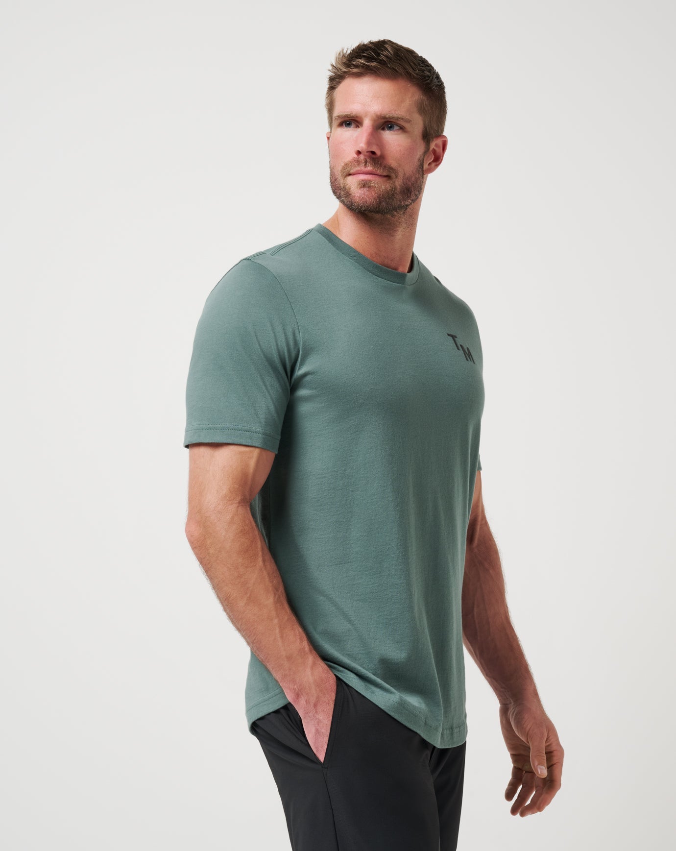 End Around Tee Men|New/Balsam Green