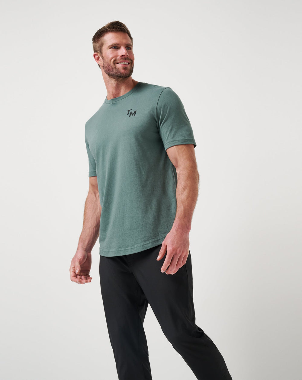 End Around Tee Men|New/Balsam Green