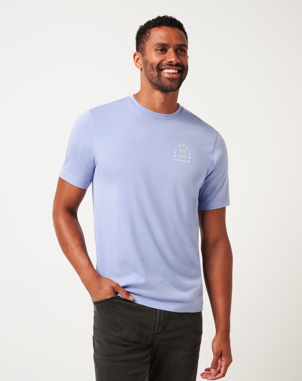Night Diver Tee Men/Heather Violet Storm
