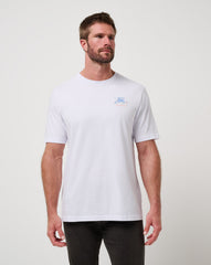 Key West Kiss Tee Men/White