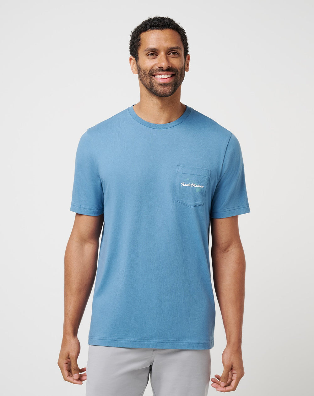 Bungalow Bliss Tee Men/Stellar Blue