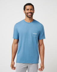 Bungalow Bliss Tee Men/Stellar Blue