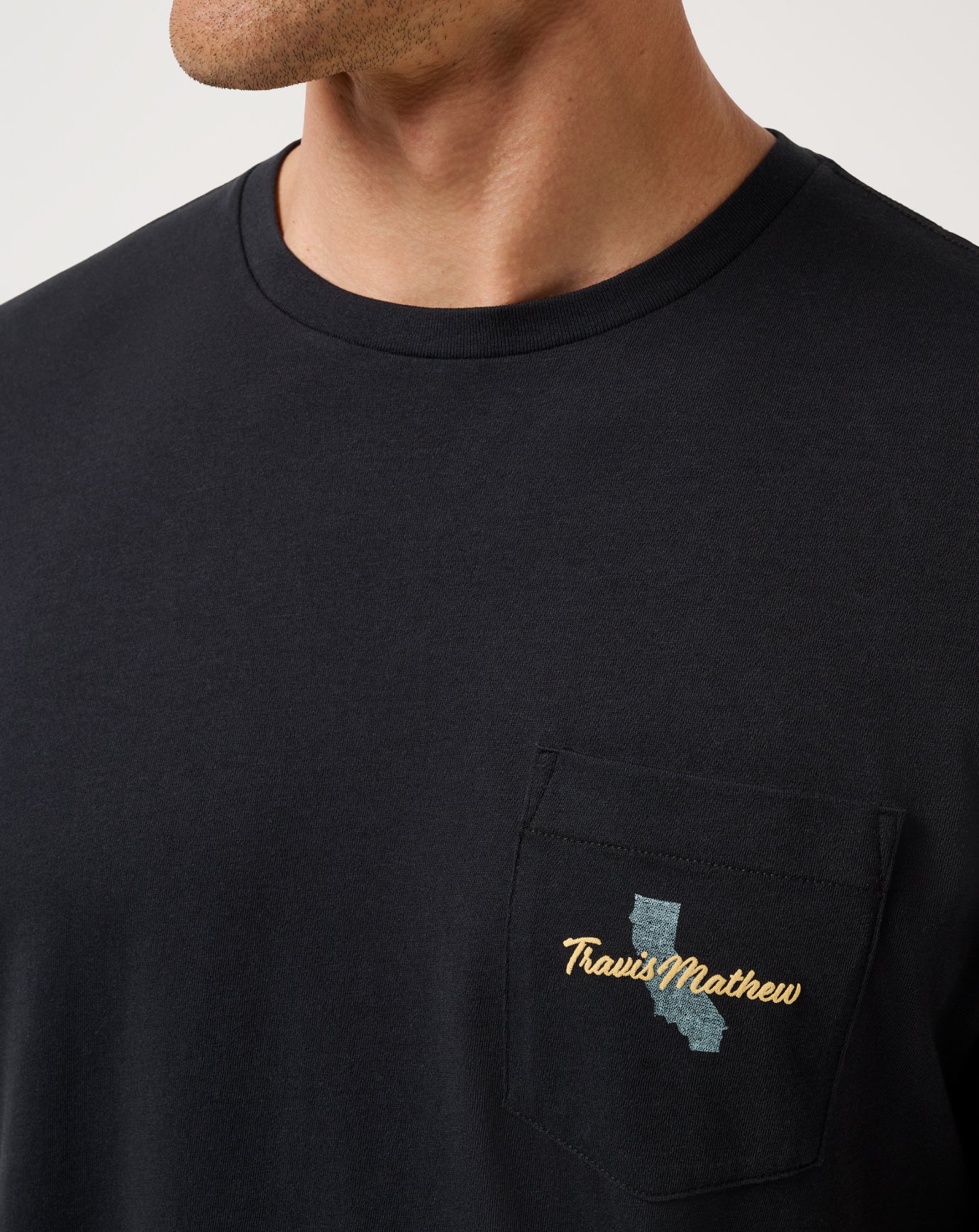 Pacific Grove Tee Men/Black