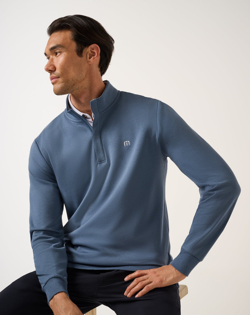 Cloud Quarter Zip 2.0 Men|Golf|New/Bering Sea