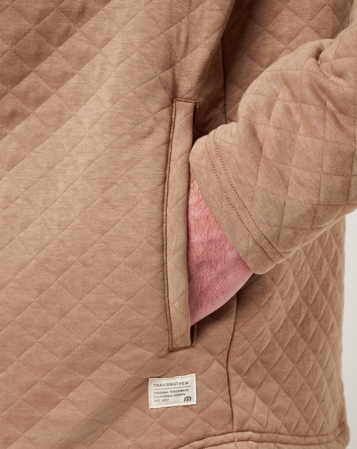 Transatlantic Quarter Zip Men/Portabella
