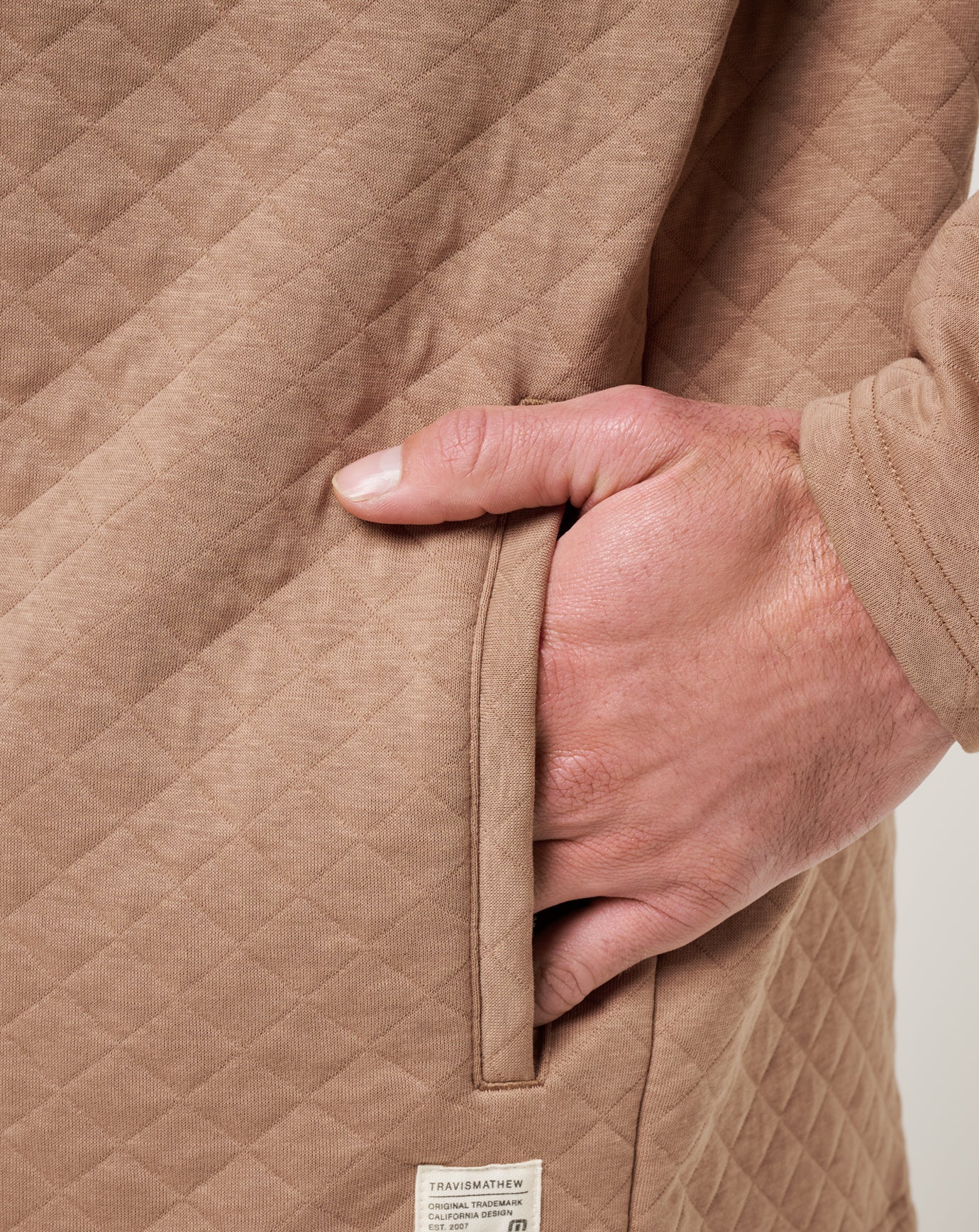 Transatlantic Quarter Zip Men/Portabella