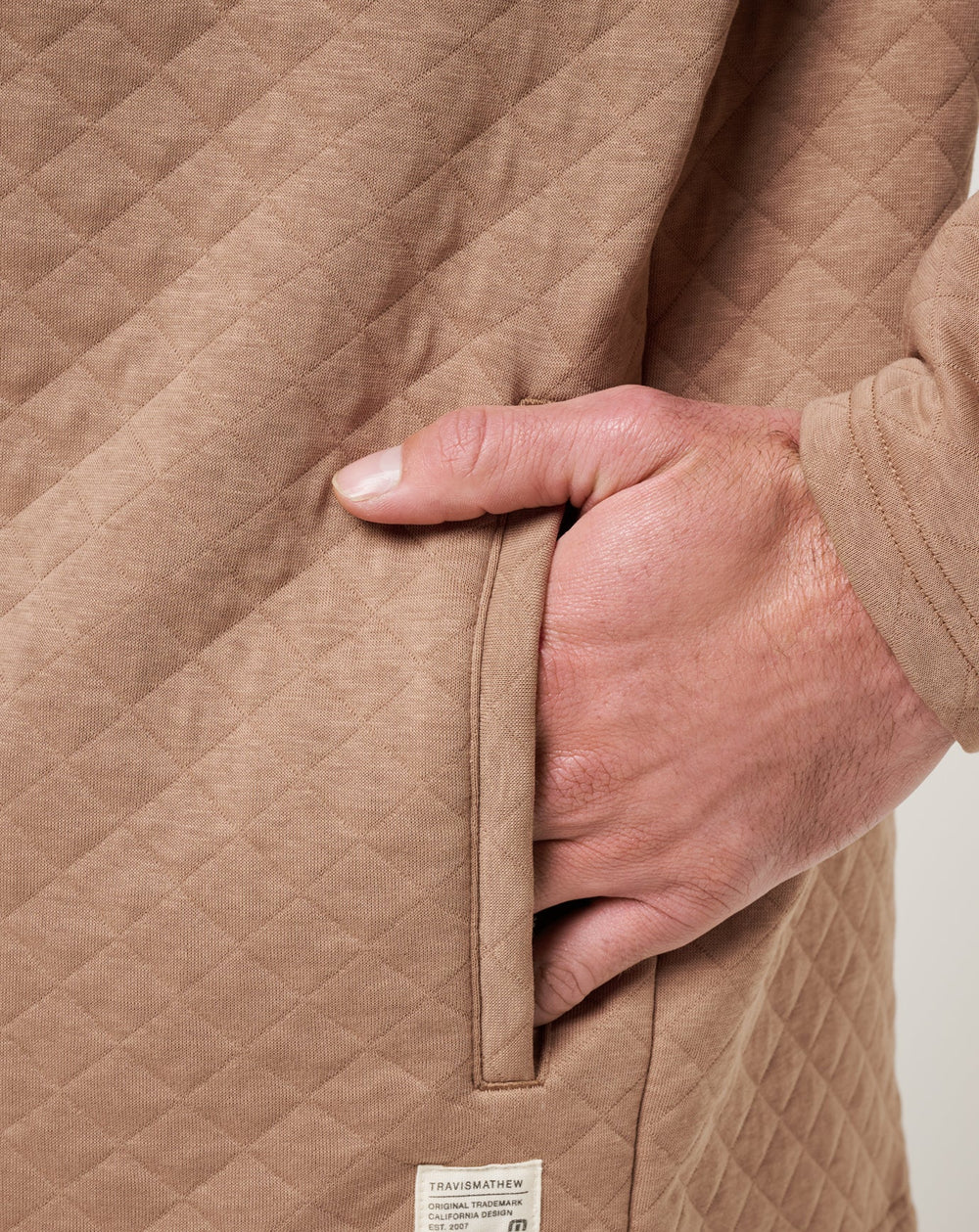 Transatlantic Quarter Zip Men/Portabella