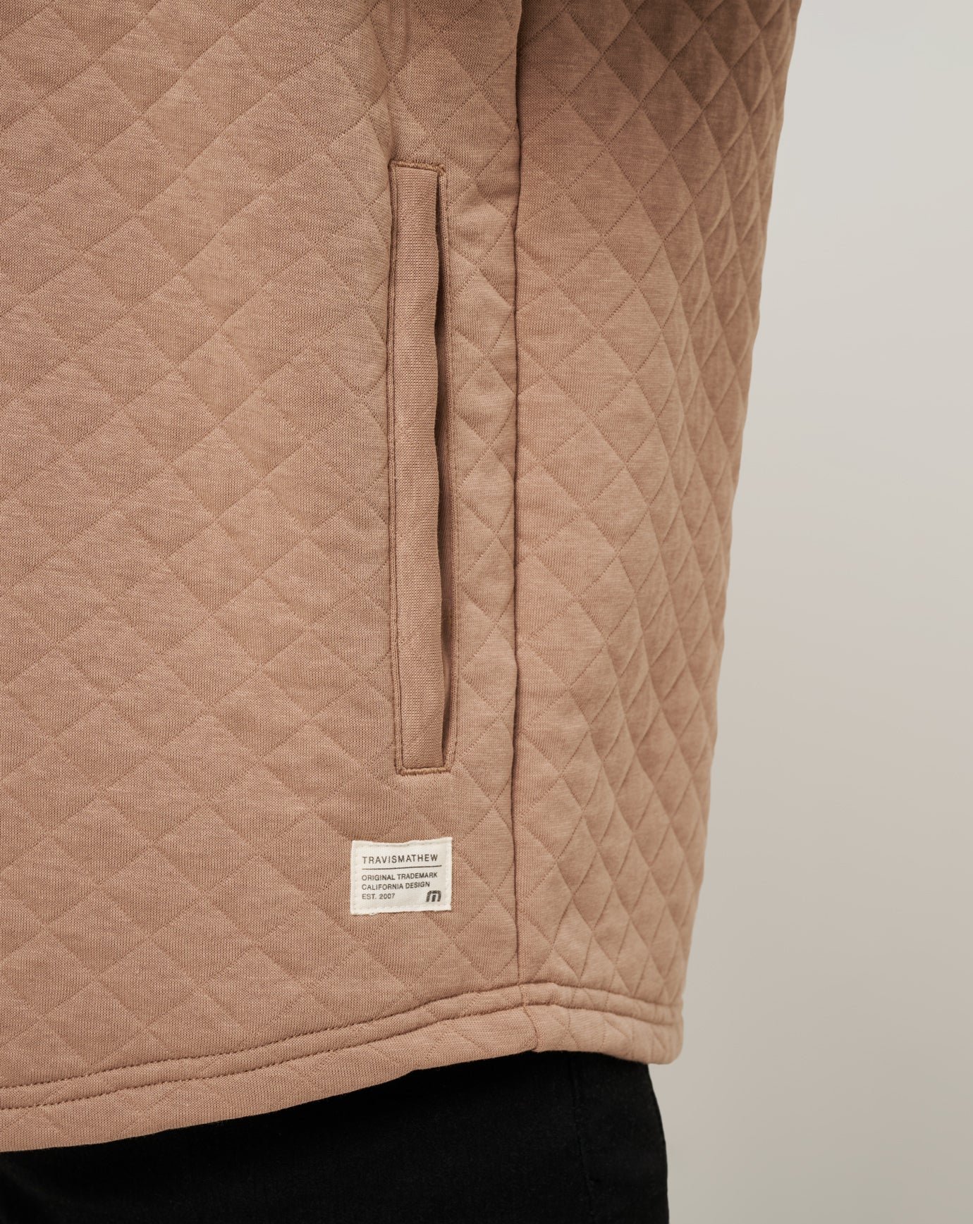 Transatlantic Quarter Zip Men/Portabella