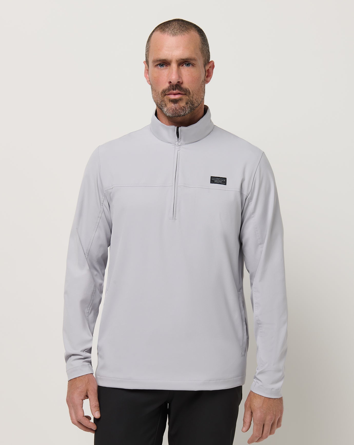 Wanderlust Quarter Zip Men|Golf/Micro Chip