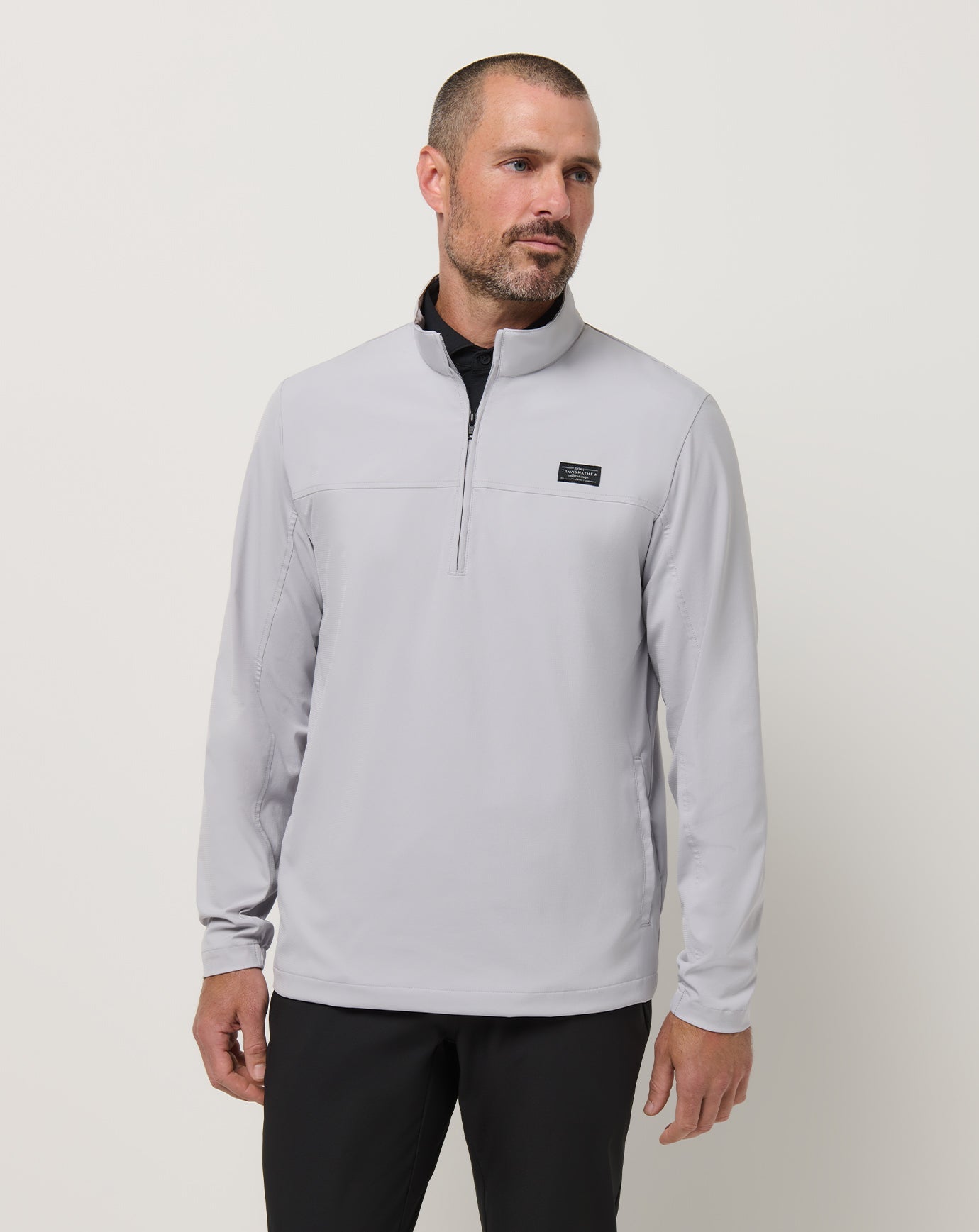 Wanderlust Quarter Zip Men|Golf/Micro Chip