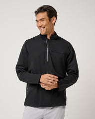 On Course 2.0 Quarter Zip Men|Golf/Black