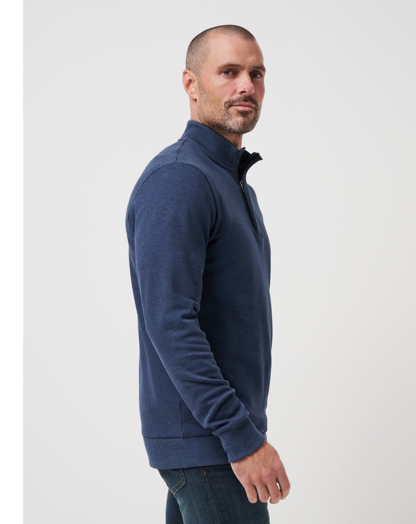 Cloud Quarter Zip 2.0 Men|Golf/Heather Blue