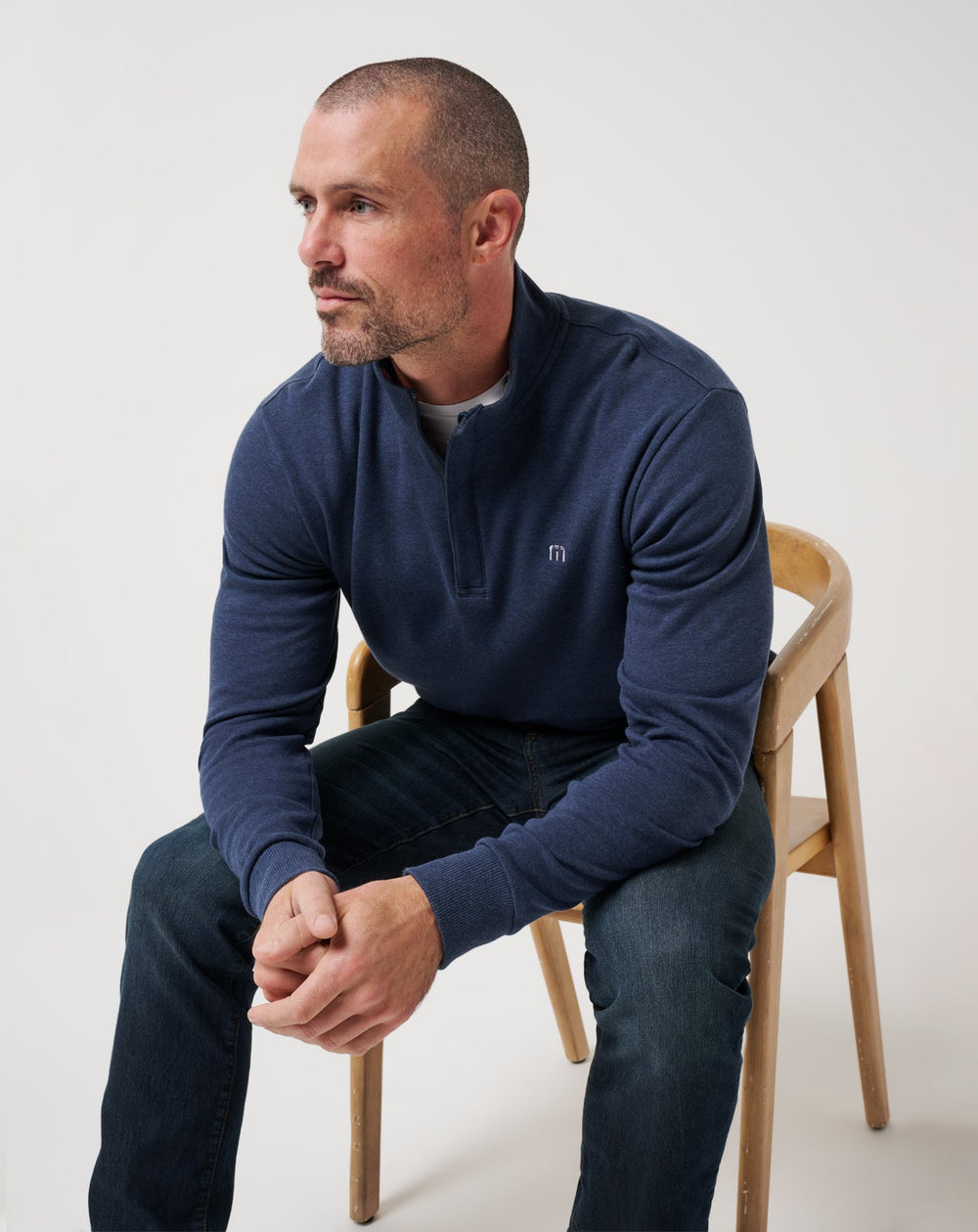 Cloud Quarter Zip 2.0 Men|Golf/Heather Blue