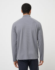 Performance Waffle Quarter Zip Men|Golf/Quiet Shade