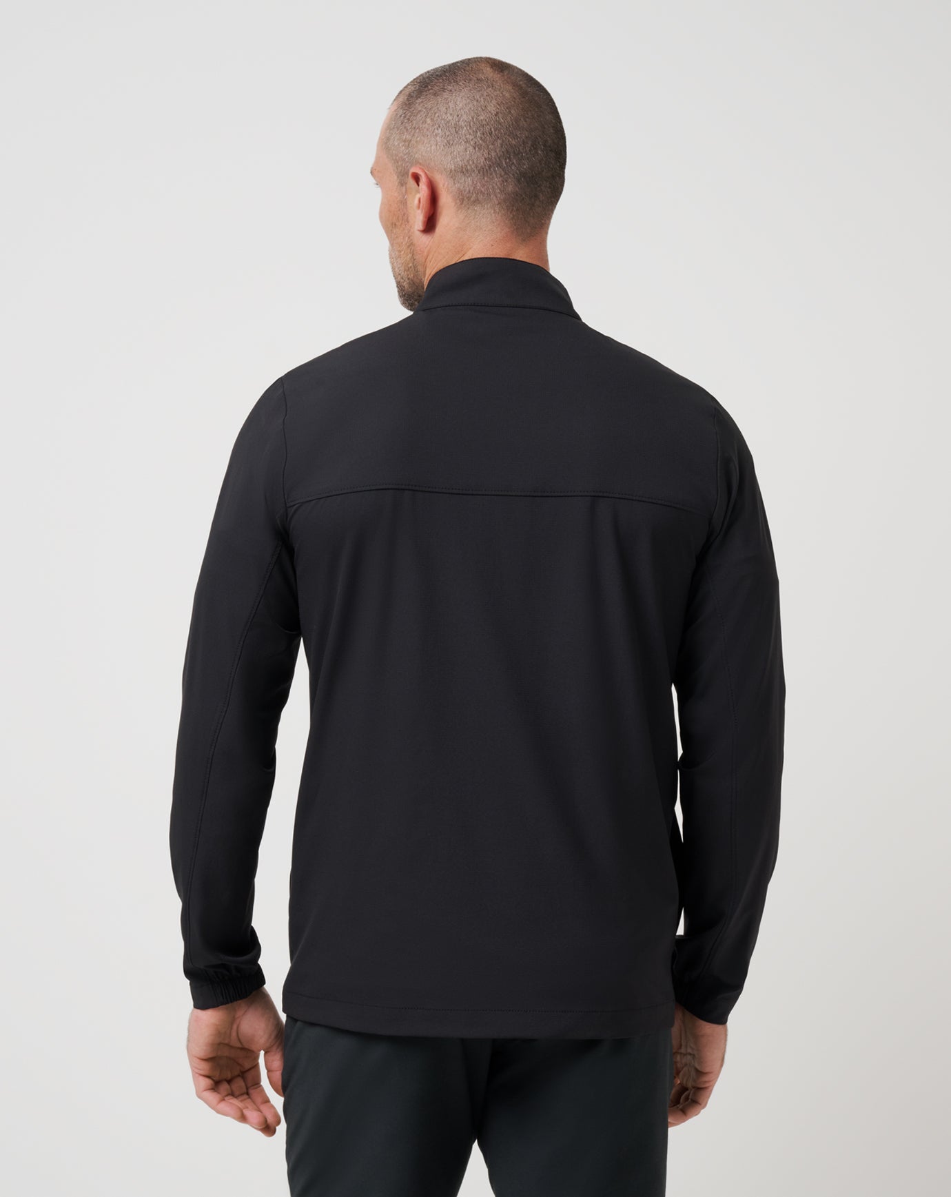 Wanderlust Quarter Zip Men|Golf/Black
