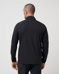 Wanderlust Quarter Zip Men|Golf/Black
