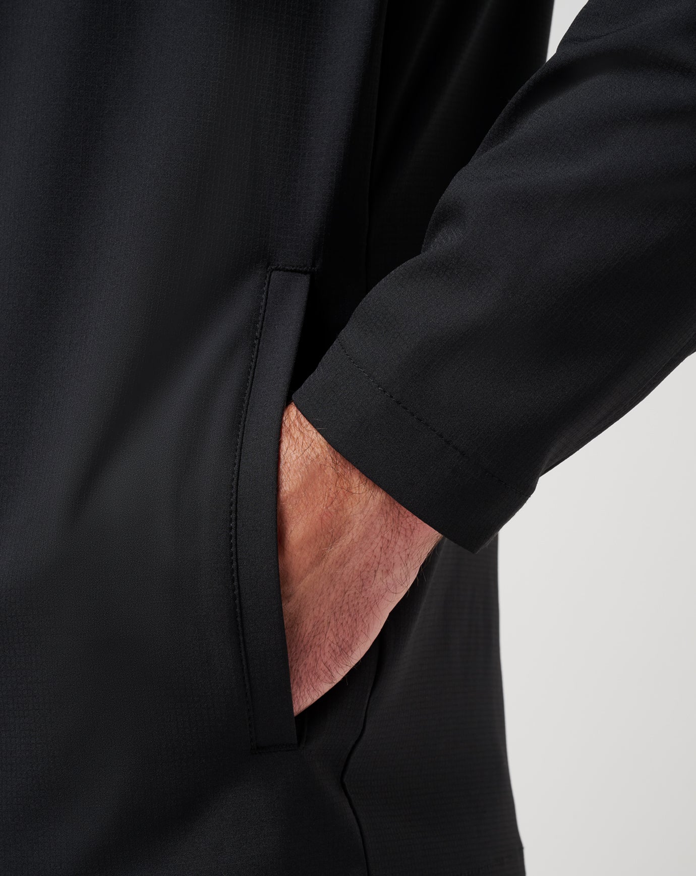 Wanderlust Quarter Zip Men|Golf/Black