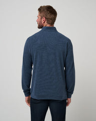 Cloud Sweater Quarter Zip Men/Heather Navy