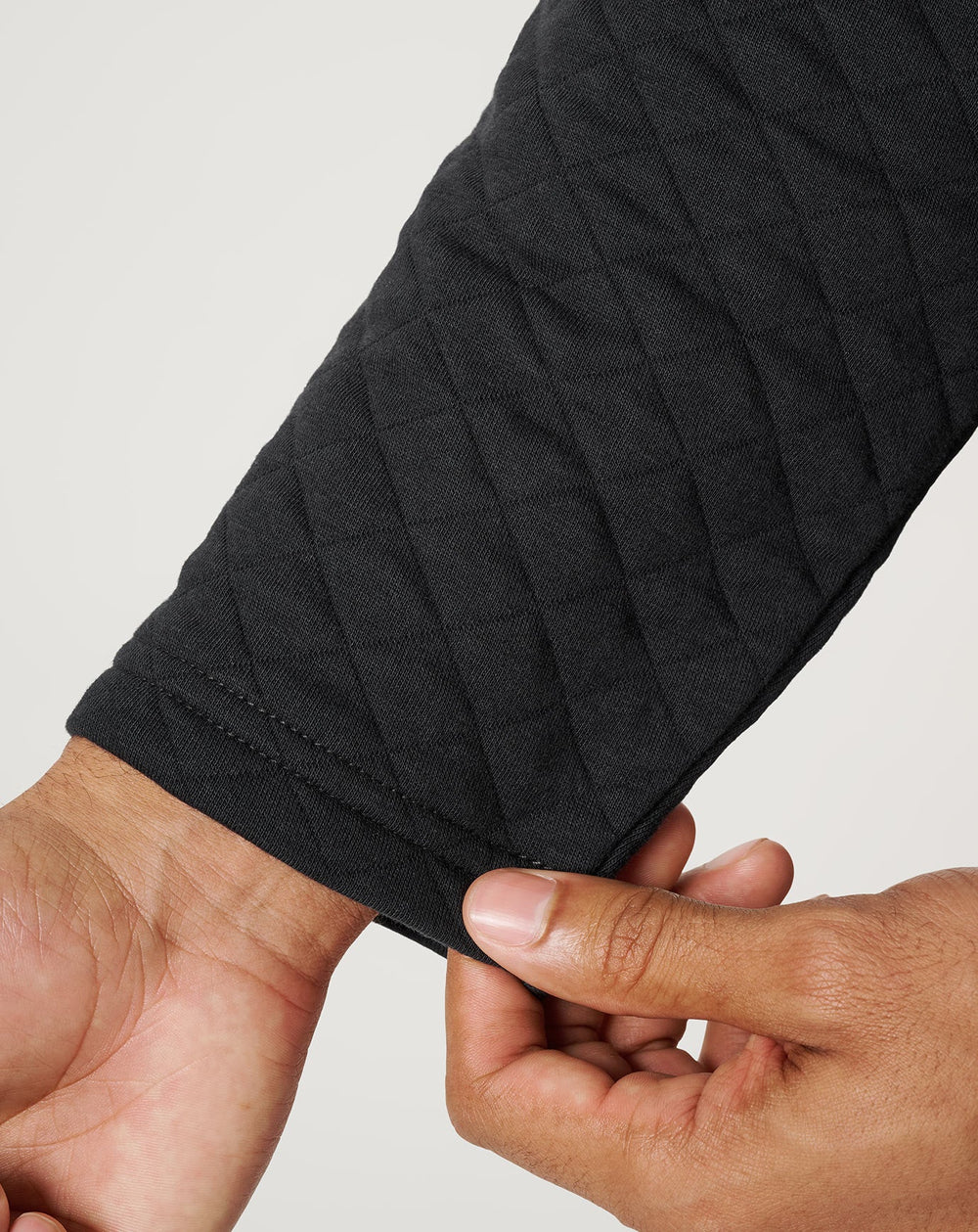 Transatlantic Quarter Zip Men/Black